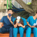 '내마음속에 저장ㄴㄱ' 박지훈 따라한 하지원 <b>gif</b>