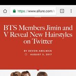 [방탄소년단] 얼루1어 짐니 태태 헤어 기사뜸 ㅋㅋㅋ