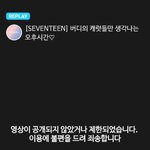 [세븐틴] 왜 부이앱 재방 안해조??