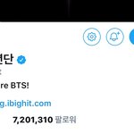 [방탄소년단] 애들 짹 7.2M 달성했어!ㅠㅠ
