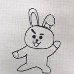 [방탄소년단] <b>외국팬</b>이 오늘 방탄이들 그림 합쳐놓고