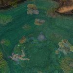 심즈 프플 해변가에서 데이트