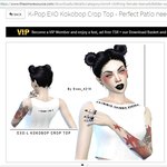 ㅁㅊ심즈 싸이트에 엑소옷 올라옴ㅋㅋㅋㅋㅋ