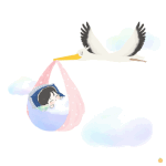 [시우민] 학이 물어다 준 시우민 <b>봄</b>?
