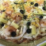 맛있는 피자ㅜ.ㅜ.. 피자마루 <b>몬스터</b>하와이안쉬림프피자는 사랑입니다