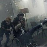 [방탄소년단] 런 뮤비 휠체어...
