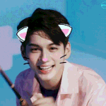 반응 좋았던 옹성우 스노우 <b>야옹</b>~