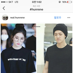 [EXO] <b>아이린</b> 티셔츠 훈 하트 나