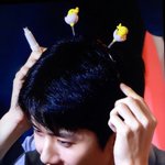 [세훈] 후니 병아리 <b>머리띠</b> 또 풀렸당