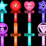 아이돌 응원봉 총모음!!