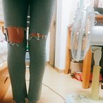 얘들아 나 다리 두껍거나 <b>통통</b>해보여?