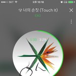 [EXO] 10시 15분 5분 차트