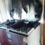 <b>LG</b>전자 김치냉장고 화재