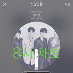 [뉴이스트] 8시 차트(ㅂㅅ <b>수정</b>)