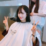 단발로 자른거 어떤것같아,,,,,?