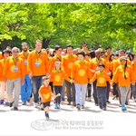 //장길자회장// "새생명사랑가족걷기대회"...70억 인류에게...