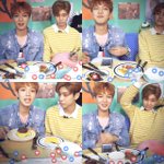 [임영민] 먹방 중간에 굳데이 노래나왔는데...