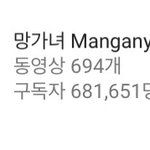 유튜버 망<b>xX</b> 구독자 수