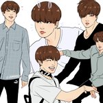 [방탄소년단] <b>팬아트</b> ㅋㅋㅋㅋ