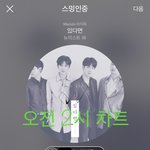 [뉴이스트] <b>오전</b>2시차트))멜ㄹ전곡차트인❤️