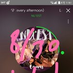 [뉴이스트] +)이번 브이앱 장소말야