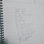 중1때 노트 발견했는데 진짜 오글거린닼ㅋㅋ(<b>feat</b>. 엑소대본쓰기