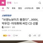 [김동현] 브랜뉴완전체 기사 댓글 도와줘!