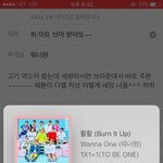 [워너원] 하:이트 브마 받아또~~