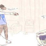 [시우민] 시우민 이불밖 킬링파트ㅋㅋ(<b>미정</b>님 팬아트)