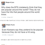 방탄소년단 <b>팩트</b>폭력중인 해외팬.JPG