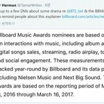 [드루와] 빌보드기자님이 <b>방탄</b> <b>해시</b>태그함