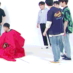 [뉴이스트] <b>호잇</b>~~~!!!요기 선안밟음 헤헤