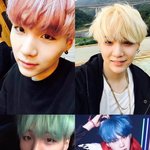 [방탄소년단] 윤기 머리색