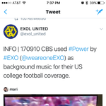 [EXO] 파워 미국 공중파에 나왔..!