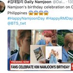 [방탄소년단] 남준이생일..CN1N언급..
