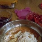 <b>국수</b> 오분만에 다 먹음 질문받는다