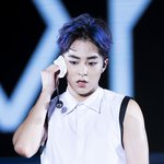 [시우민] 시우민 <b>파란</b> 머리