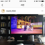 [방탄소년단] 여자 아.나운<b>서분</b> 또 인별 올리셨어!!!