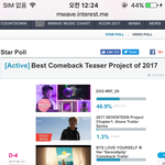 [EXO] 투표하자 투표 투표 투표 ㅌㅍ