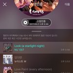 [뉴이스트] 오후6시차트))멜ㄹ 계속하락해요..