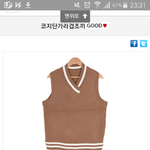 [드루와] 사고싶은 <b>조끼</b>가 딴애랑 겹침