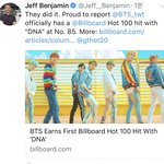 [방탄소년단] +)ㅠㅠ@@핫100진입!!85위했다!!방탄짱@@