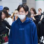 [백현] <b>공항</b>고화질 백현 웃는거봐
