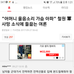 [개깊은빡침] 철원군<b>부대</b> 기사<b>댓글</b>인데..