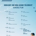 [하이라이트] 컴백 스케줄떴다아<b>아아</b>
