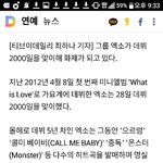 [EXO] 엑소 데뷔 2000일, <b>전무</b>후무한 가요계 역사를 써내려가다