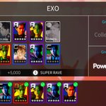 [EXO] 슈스엠 <b>현질</b>을 안해서 그런지 파워 카드 이거밖에 못 모음