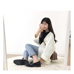 [추반] <b>아이보리</b>가디건 안에 흰티입으면 ㅂㄹ?