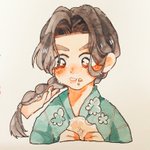 [시우민] (시우민)봉이 김선달을 본 중국팬이 그린 <b>견이</b>