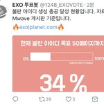 [EXO] 야 퍼센트 <b>이미지</b> 투표봇에 올라옴